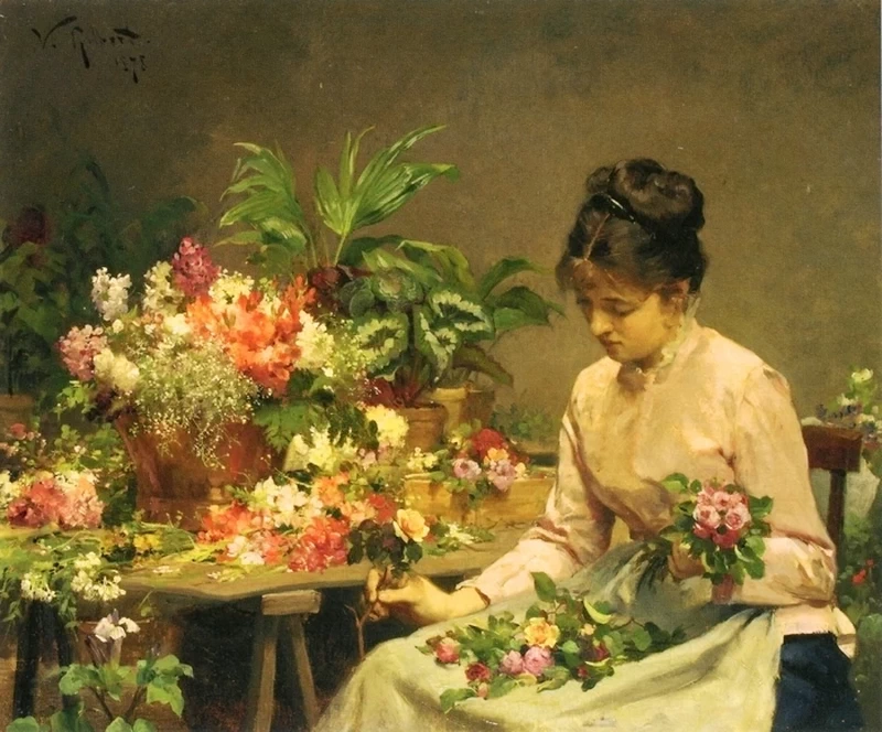 La venditrice di fiori